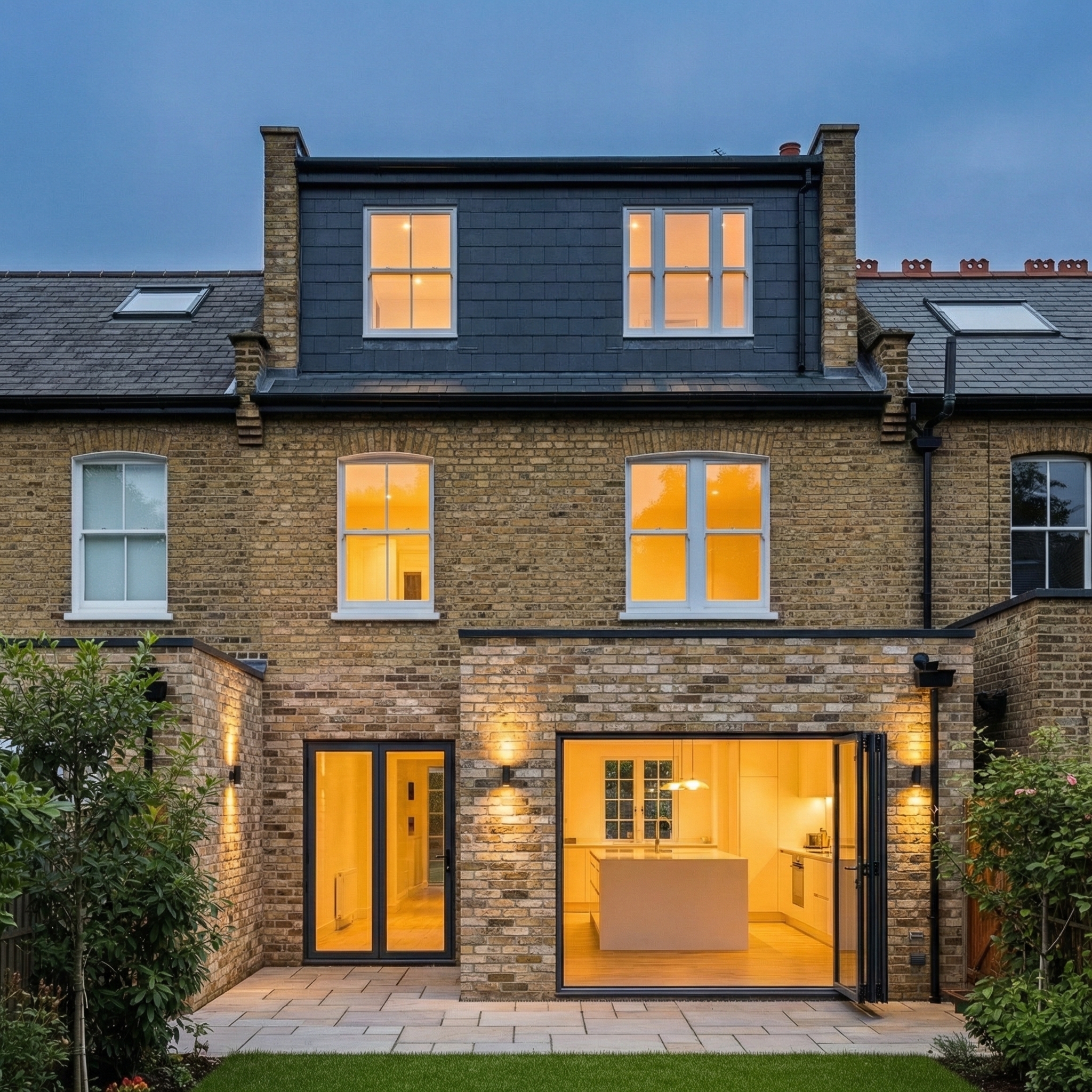 Mansard loft conversion — after style reference