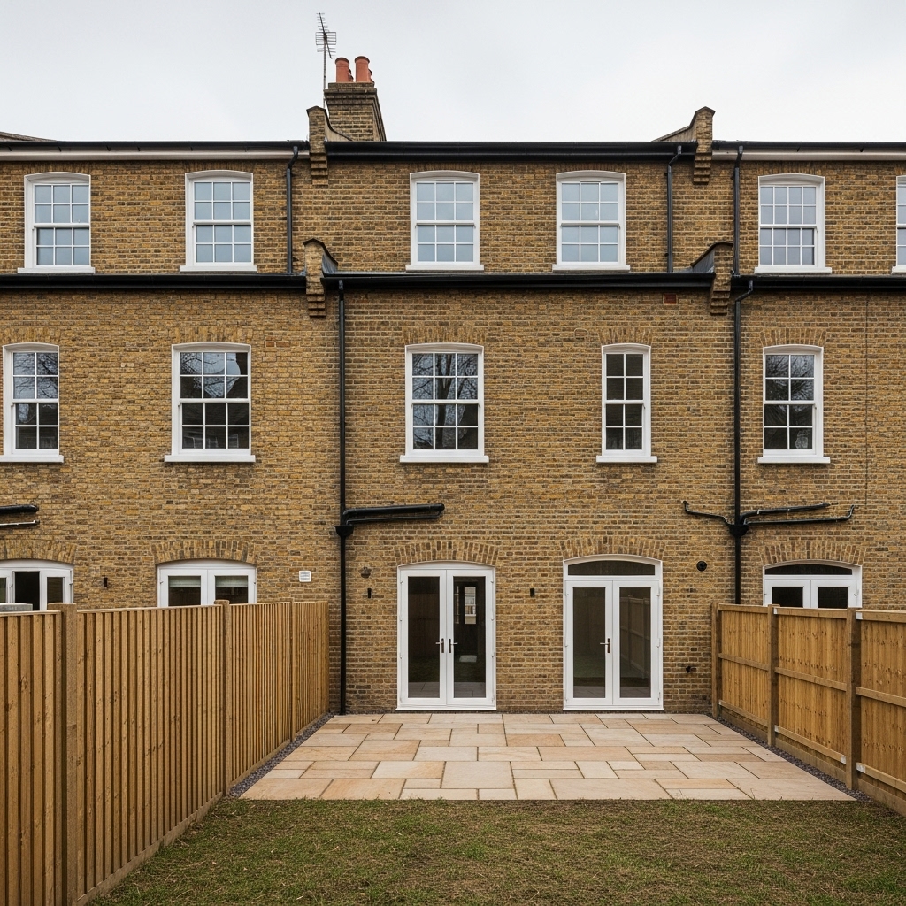 Rear of house — before extension style reference